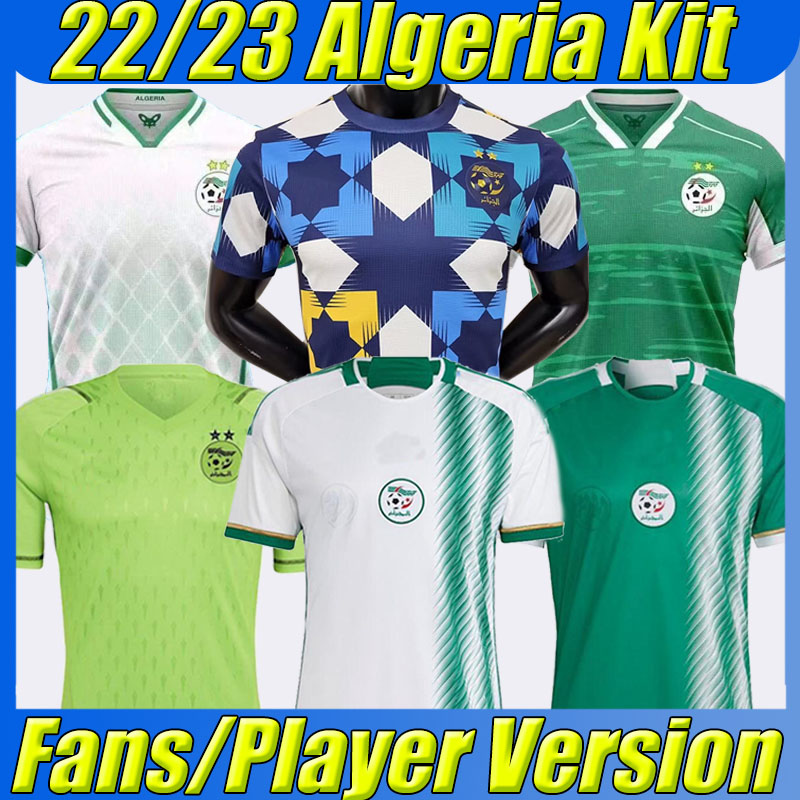 2022 2023 Algeria Soccer Jerseys Fans Player Version Special 2021 Africa Cup 22/23 football shirt MAHREZ BRAHIMI BENNACER FEGHOULI BOUNEDJAH ATAL Algerie shirt, 22-23 player
2022 2023 Algeria Soccer Jerseys Fans Player Version Special 2021 Africa Cup 22/23 football shirt MAHREZ BRAHIMI BENNACER FEGHOULI BOUNEDJAH ATAL Algerie shirt, 22-23 player