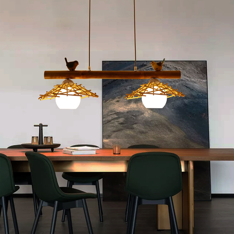 Nordic Restaurant Bar Bamboo Art Pendant Lamp Creative Household Store Glass Pendant Light Personality Living Room Bedroom Modern Simple LED Hanging Lamps
Nordic Restaurant Bar Bamboo Art Pendant Lamp Creative Household Store Glass Pendant Light Personality Living Room Bedroom Modern Simple LED Hanging Lamps