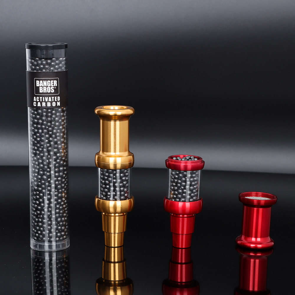 Charcoal Cigarette aluminium alloy Tobacco Filters Smoking Pipes Activated carbon Tar filter ball water pipe bongs and dab rig dry herb smoker
Charcoal Cigarette aluminium alloy Tobacco Filters Smoking Pipes Activated carbon Tar filter ball water pipe bongs and dab rig dry herb smoker