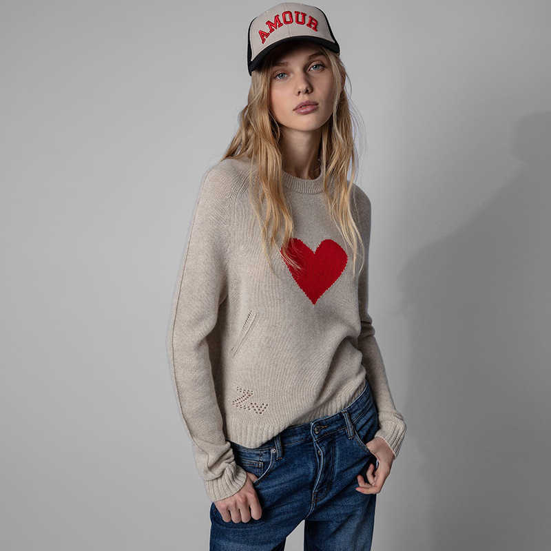 Zadig Voltaire Wool Sweater Pattern Letter Round Neck Women Designer Sweatshirt Pullover Hoodie, Light khaki
Zadig Voltaire Wool Sweater Pattern Letter Round Neck Women Designer Sweatshirt Pullover Hoodie, Light khaki