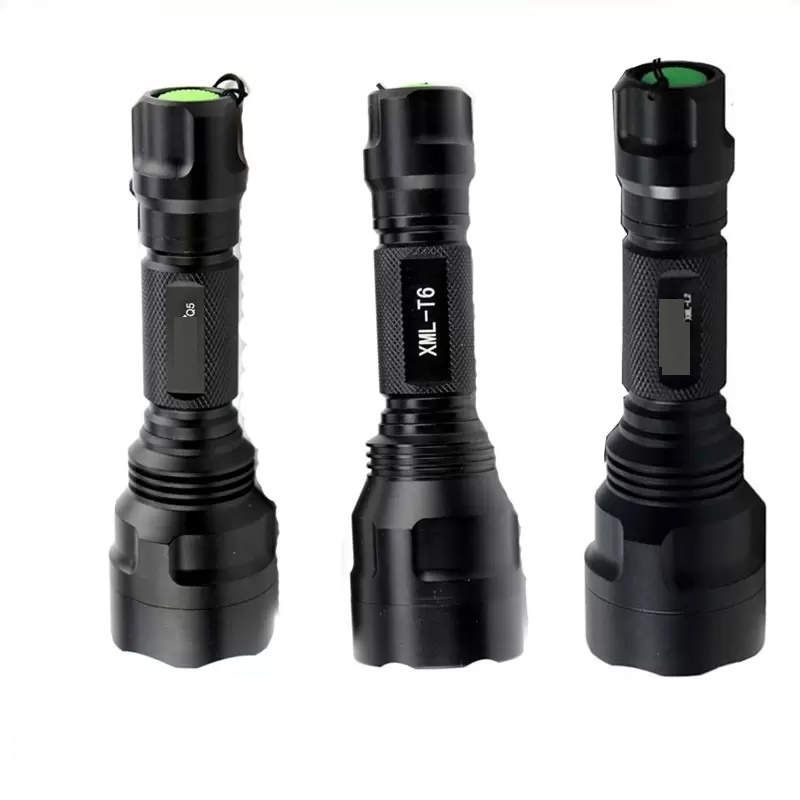 Bright Lighting LED Flashlight XML T6 L2 Q5 Rechargeable Tactical Flashlight Torch Lamp 5Mode Hunting Light Waterproof