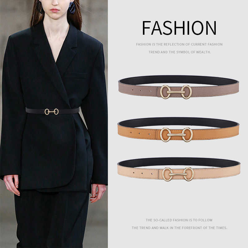 Luxury Ladies Leather Belt Fashion Double Sided Versatile Young Women's Dress Jeans Sweater Waistband Belts Multiple Color Wholesale, As pic
Luxury Ladies Leather Belt Fashion Double Sided Versatile Young Women's Dress Jeans Sweater Waistband Belts Multiple Color Wholesale, As pic