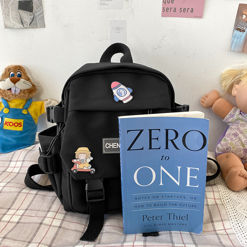 Small Womens Backpack Girls School Bag Waterproof Nylon Fashion Japanese Casual Young Girls Bag Female Mini 220815