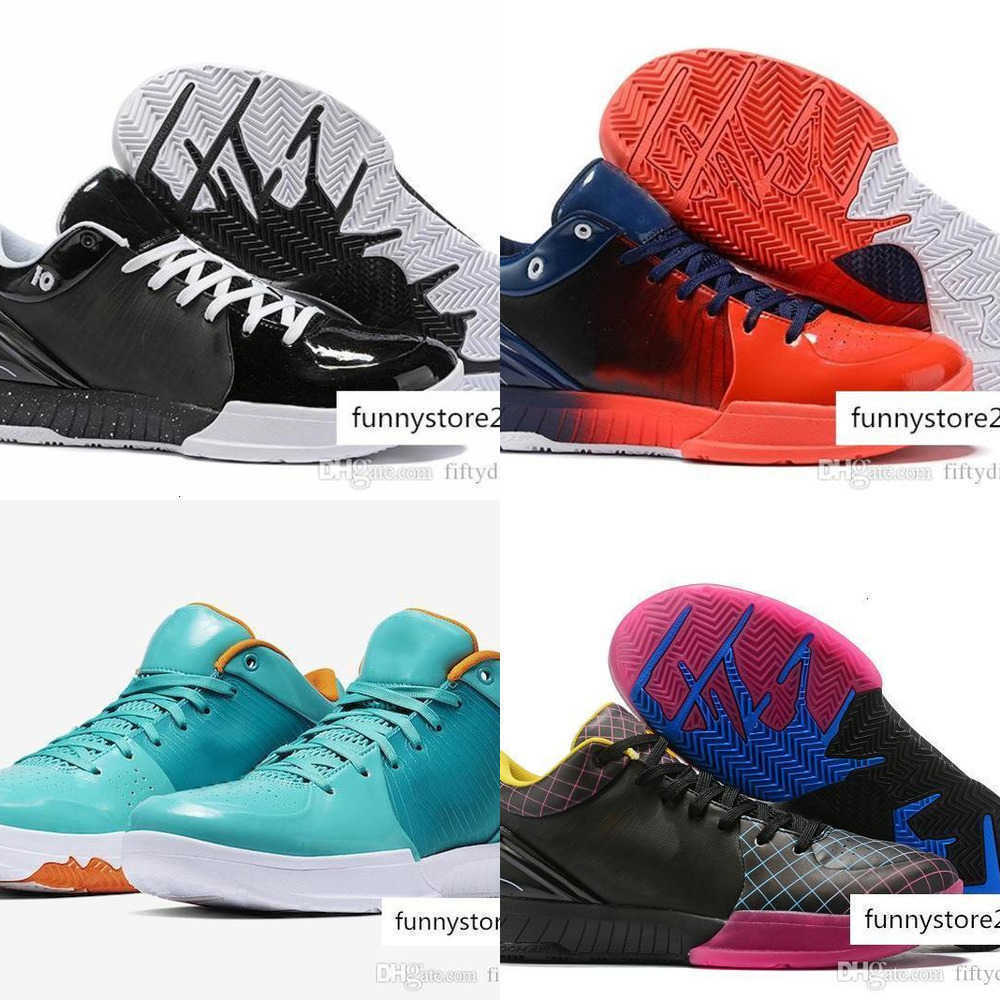 Basketball Shoes Zoom Spurs Iv 4 Protro Black Mamba Wizenard Hornets Carpe Diem Del Sol Zk4 4s Sports Trainers Mens Sneakers