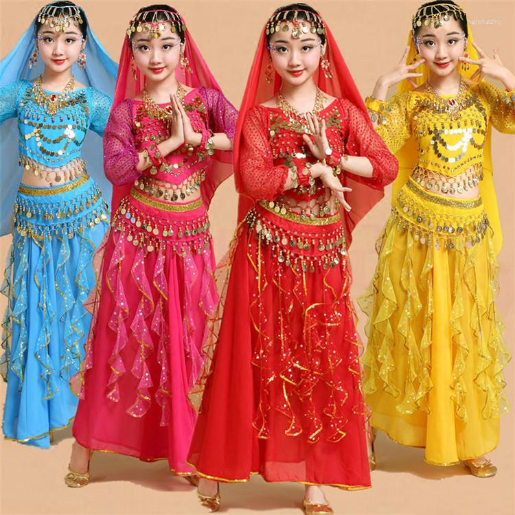 Stage Wear Belly Dance Dancer Clothes Bollywood Costumes For Kids Child Sexy Clothing Oriental, 2pcs rose red
Stage Wear Belly Dance Dancer Clothes Bollywood Costumes For Kids Child Sexy Clothing Oriental, 2pcs rose red