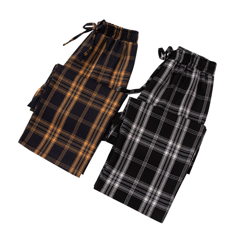Plaid Pants For Girls Spring Summer Teens Trousers Long Casual Sport Pants Elastic Waist 12 13 14 Year Children's Wide Leg Pants 220512