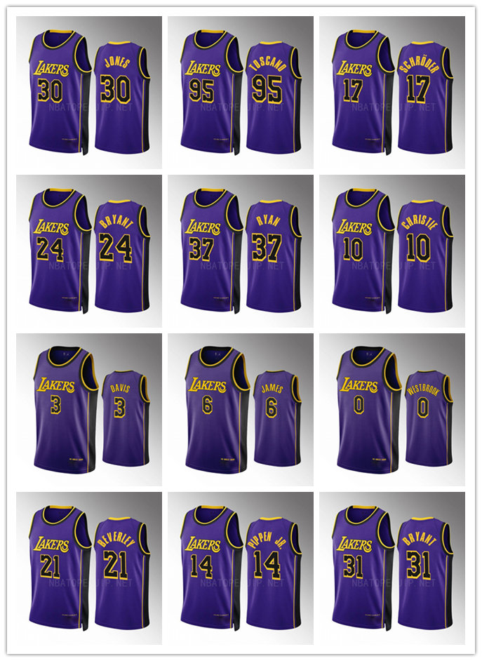Basketball Jersey Los Angeles''Lakers''Men''LeBron''James''Anthony''Davis''2022-23 Statement Swingman Purple, 11
Basketball Jersey Los Angeles''Lakers''Men''LeBron''James''Anthony''Davis''2022-23 Statement Swingman Purple, 11