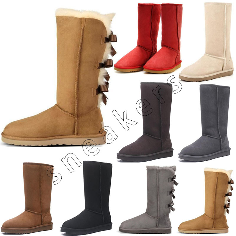 Classic Boots Short Shoes Triplet Women Boot Bowknot Booties Bailey Bow Tall Button Australia Womens Winter Snow Australian Fur Furry Children Buttons, Color 6
Classic Boots Short Shoes Triplet Women Boot Bowknot Booties Bailey Bow Tall Button Australia Womens Winter Snow Australian Fur Furry Children Buttons, Color 6
