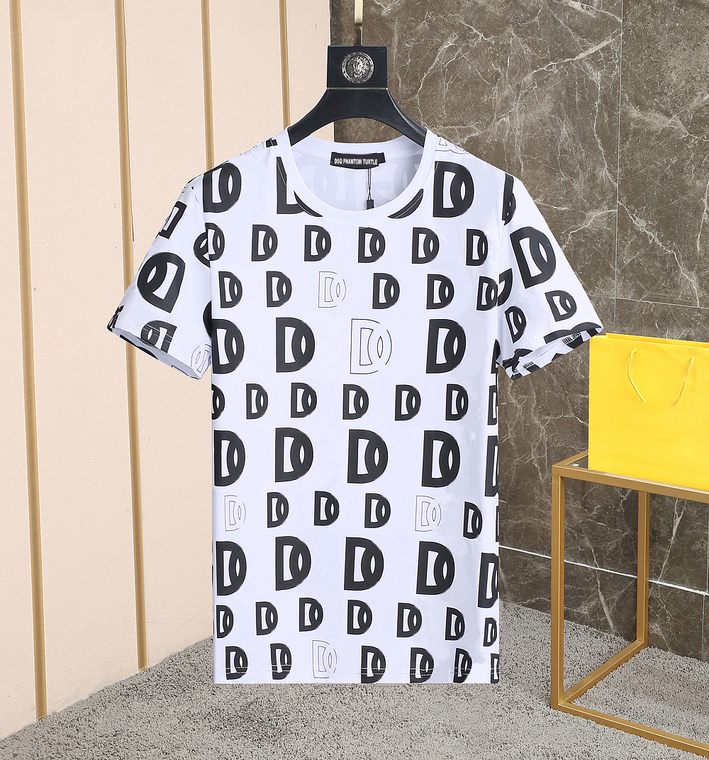 DSQ PHANTOM TURTLE Mens Designer T shirt Italian Milan Fashion Allover logo-print T-shirt Summer Black White T-shirt Male Hip Hop Streetwear 100% Cotton Tops 1183
DSQ PHANTOM TURTLE Mens Designer T shirt Italian Milan Fashion Allover logo-print T-shirt Summer Black White T-shirt Male Hip Hop Streetwear 100% Cotton Tops 1183