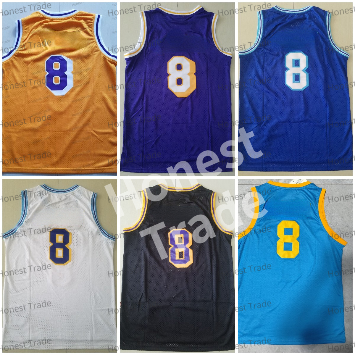 Mens NO.8 Basketball Jersey Blue Purple Yellow White Men 8 Jerseys Stitched Outdoors Wear, Men jersey
Mens NO.8 Basketball Jersey Blue Purple Yellow White Men 8 Jerseys Stitched Outdoors Wear, Men jersey