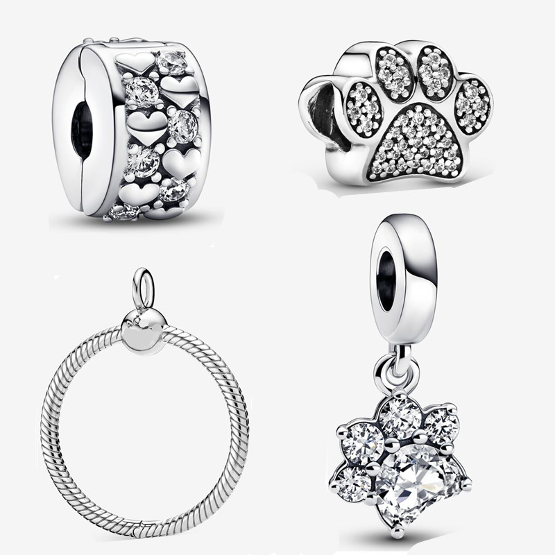 925 silver Love's handprint pendant necklace fit Pandora style DIY charm beaded jewelry set
925 silver Love's handprint pendant necklace fit Pandora style DIY charm beaded jewelry set