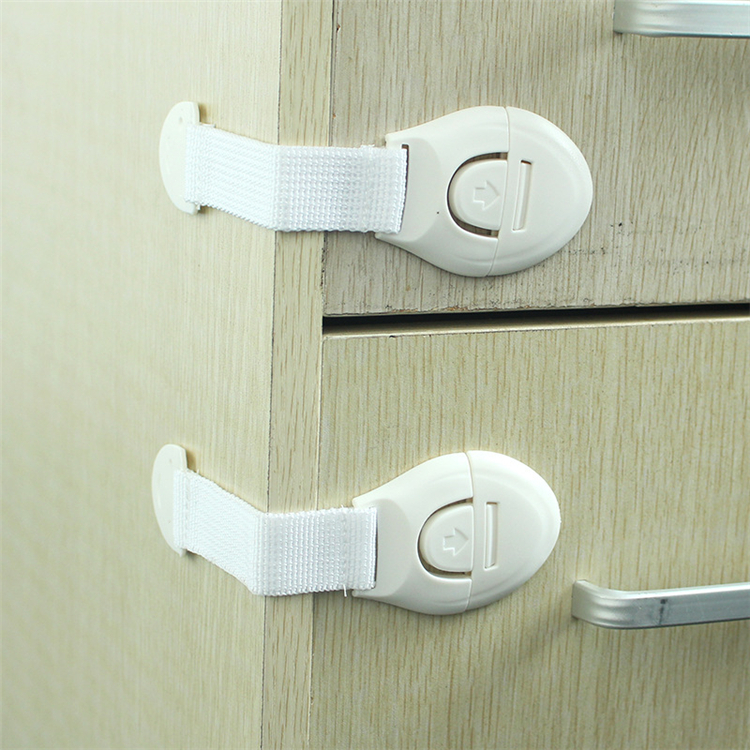 Multi-function Child Safety Locks Refrigerator Kids Drawer Locks Adhesive Door Cupboard Cabinet Lock2000pcs LT106