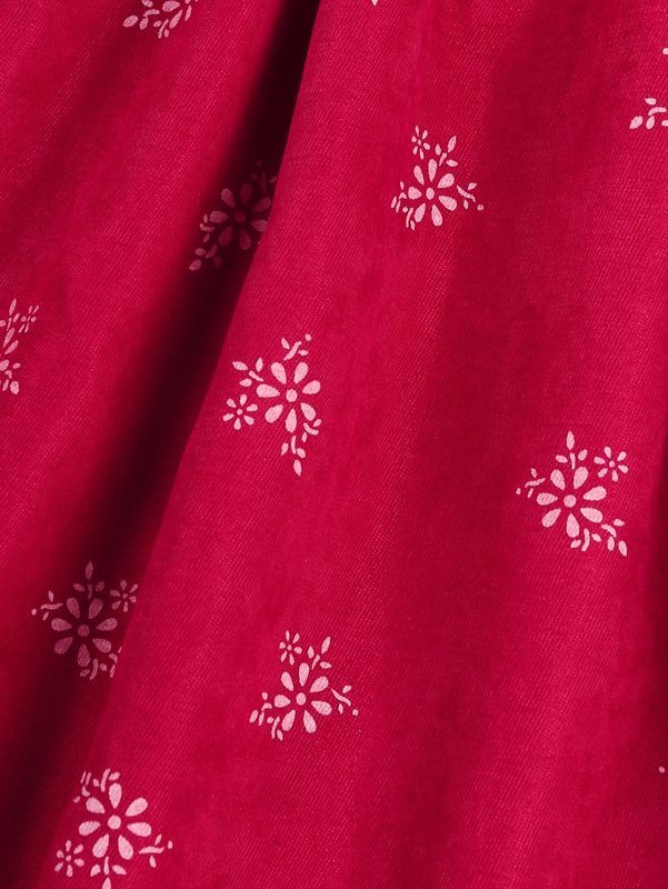 Toddler Girls Floral Print Embroidered Mesh Statement Collar Dress SHE