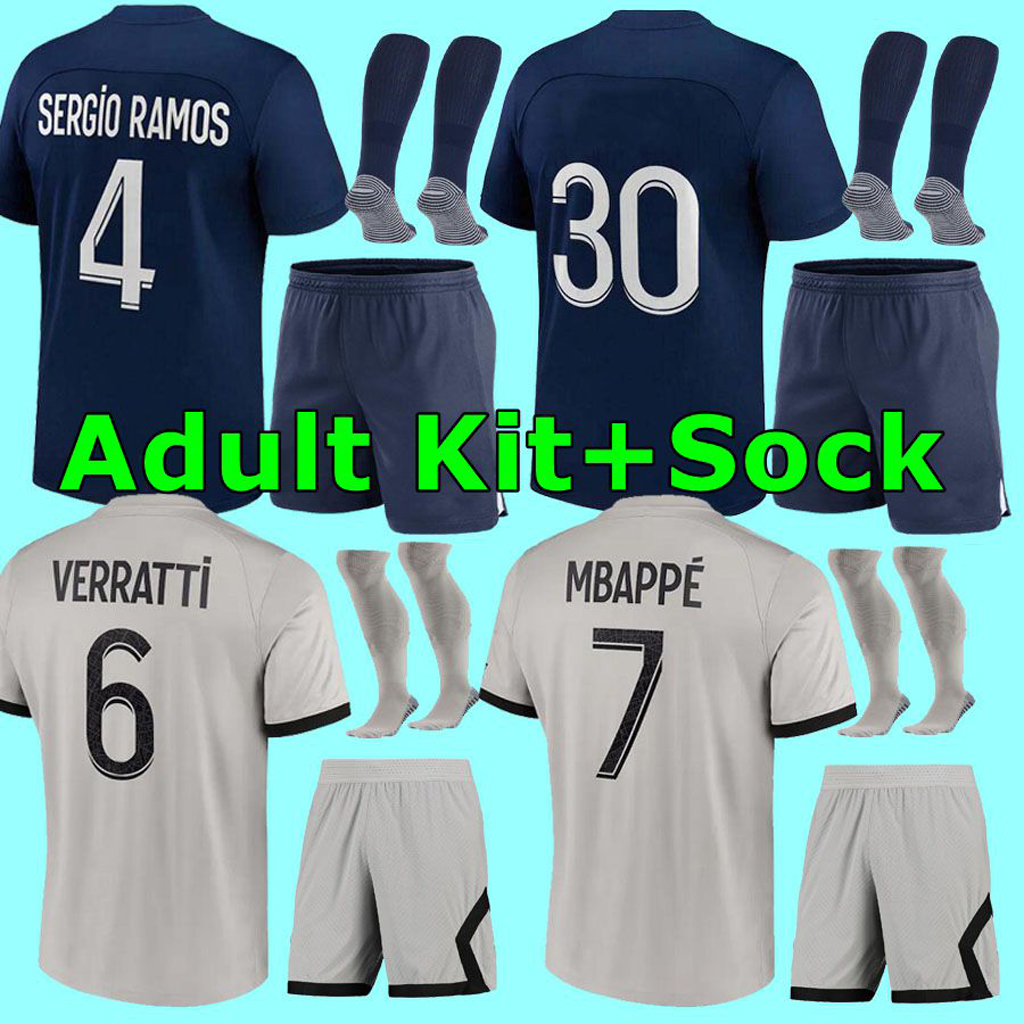 MBAPPE 7 HAKIMI SERGIO RAMOS WIJNALDUM psGS soccer jersey 21 22 23 Maillots football shirt 2022 2023 men kit sets uniform enfants Adult Kit and Sock, 22 23 home aldult kit ucl
MBAPPE 7 HAKIMI SERGIO RAMOS WIJNALDUM psGS soccer jersey 21 22 23 Maillots football shirt 2022 2023 men kit sets uniform enfants Adult Kit and Sock, 22 23 home aldult kit ucl
