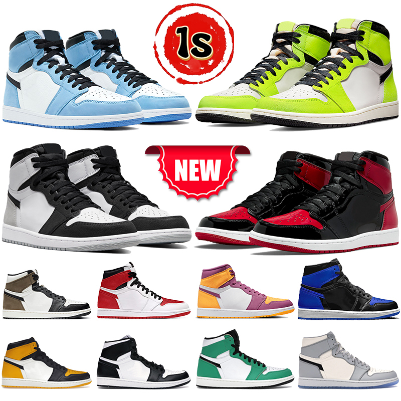 Jumpman 1 high OG 1s basketball shoes retro university blue taxi Bred Patent Dark Mocha Atmosphere Visionaire Bleached Coral Light Smoke Grey men women sneakers, Shoe box
Jumpman 1 high OG 1s basketball shoes retro university blue taxi Bred Patent Dark Mocha Atmosphere Visionaire Bleached Coral Light Smoke Grey men women sneakers, Shoe box