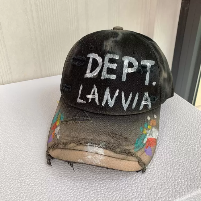 Vintage Baseball Cap Hip Hop Graffiti Hat Casual Lettering Curved Brim Sunhat