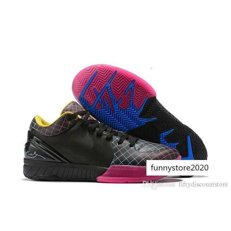 Basketball Shoes Zoom Spurs Iv 4 Protro Black Mamba Wizenard Hornets Carpe Diem Del Sol Zk4 4s Sports Trainers Mens Sneakers