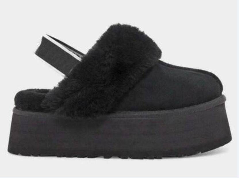 Women's Platform Cotton Slippers Shoes Fashion Design women Real Genuine Suede Leather Indoor Thick Slipper Boots