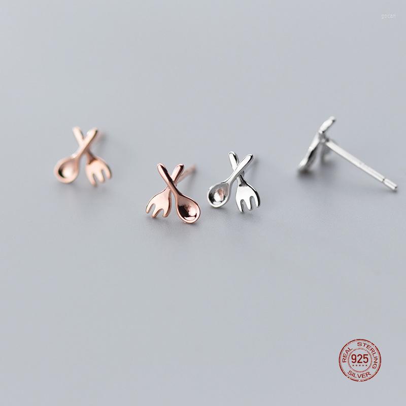 Stud Earrings LKO Originality Tableware Spoon Fork Asymmetry 925 Sterling Silver Shiny Smooth Trendy Earring Ornaments For Women
Stud Earrings LKO Originality Tableware Spoon Fork Asymmetry 925 Sterling Silver Shiny Smooth Trendy Earring Ornaments For Women
