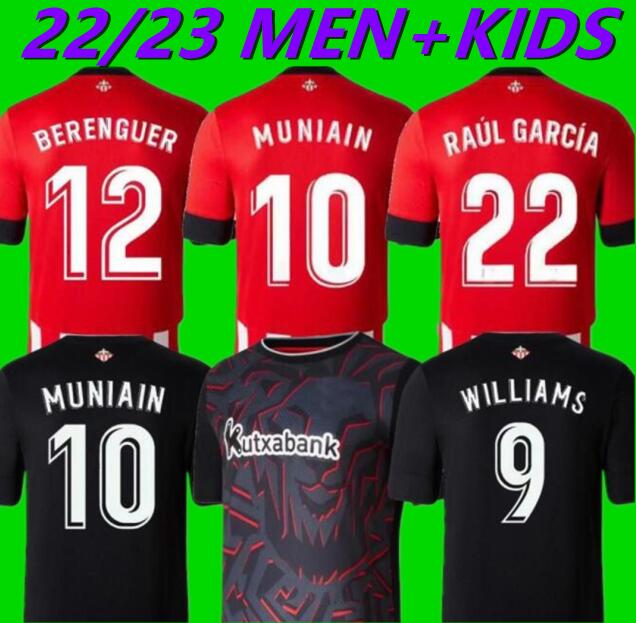 22 23 Club Bilbao Soccer Jerseys BERENGUER 2022 2023 MUNIAIN Athletic WILLIAMS Football shirt RAUL GARCIA VILLALIBRE camiseta Sancet third WILLIAMS SIMON away 3XL 4, Home kids
22 23 Club Bilbao Soccer Jerseys BERENGUER 2022 2023 MUNIAIN Athletic WILLIAMS Football shirt RAUL GARCIA VILLALIBRE camiseta Sancet third WILLIAMS SIMON away 3XL 4, Home kids