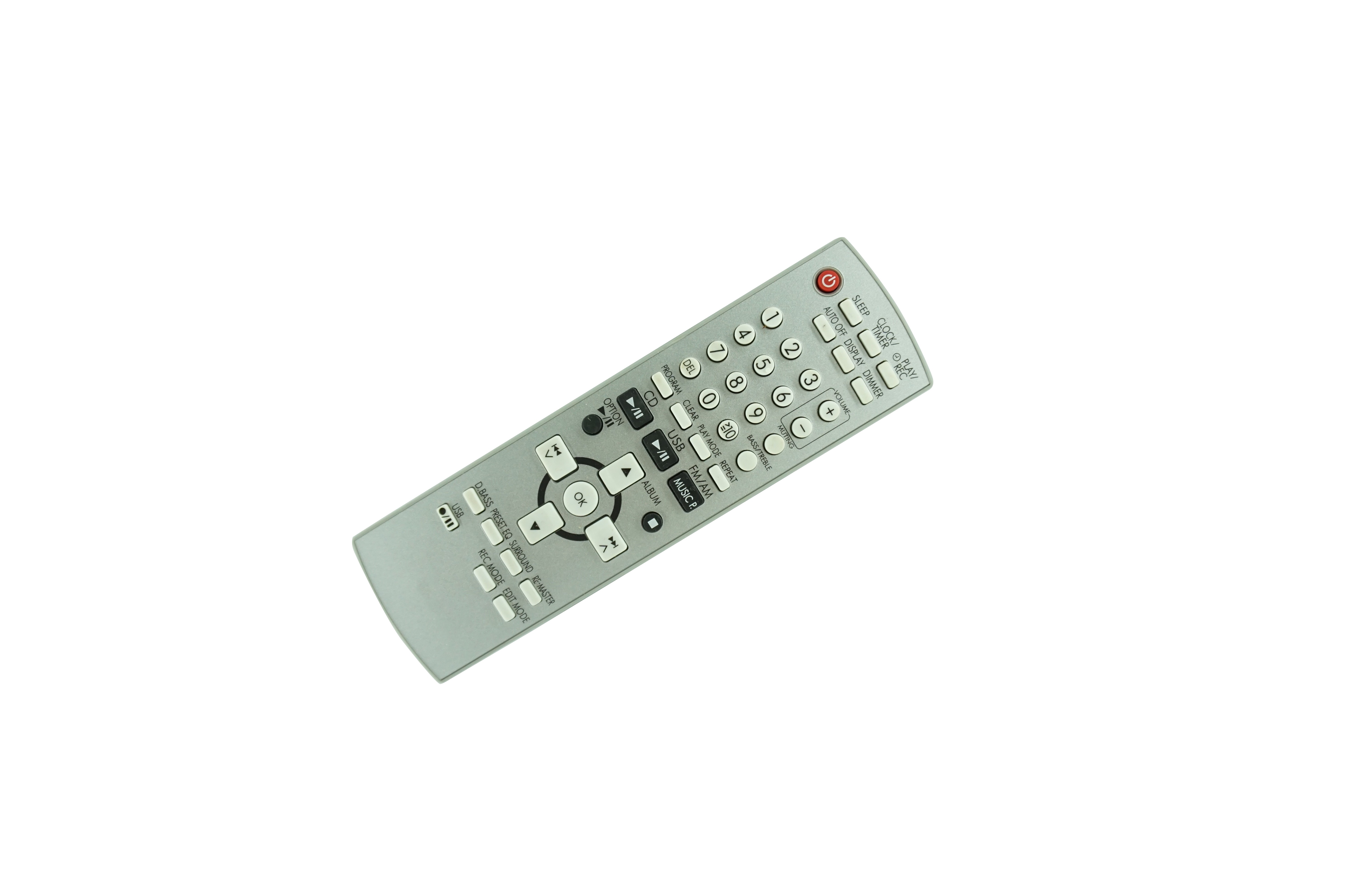 Remote Control For Panasonic N2QAYB000257 N2QAYB000259 SA-PMX3 SC-PMX3 SA-PMX4 SC-PMX4 Micro CD Stereo Audio System