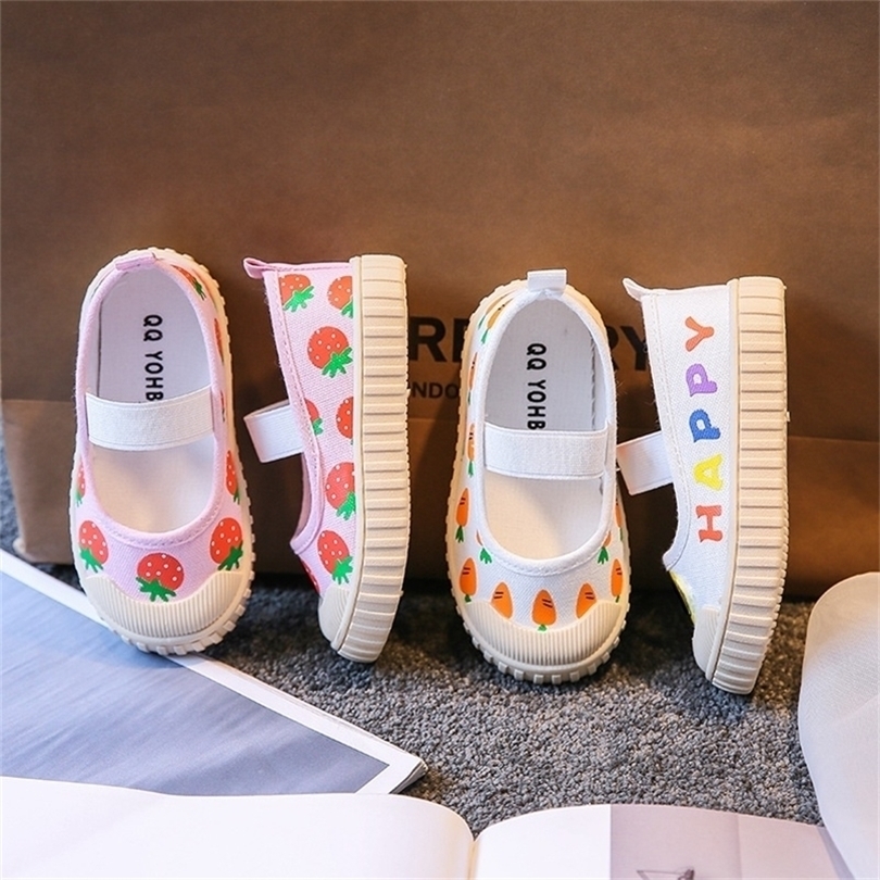 Sneakers Balita Perempuan Putih Baru Sepatu Anakanak Stroberi Lucu untuk Anak Sol Lembut Kartun Lobak Kanvas 220611, Strawberry
Sneakers Balita Perempuan Putih Baru Sepatu Anakanak Stroberi Lucu untuk Anak Sol Lembut Kartun Lobak Kanvas 220611, Strawberry