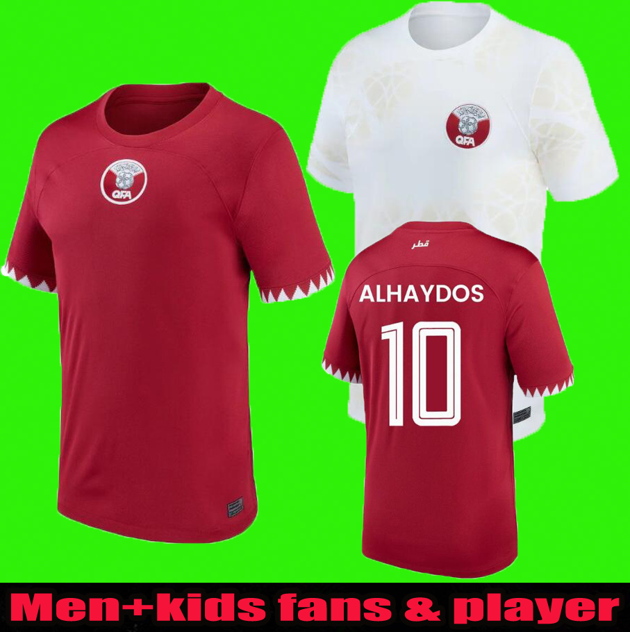 2022 Qatar Soccer Jerseys national team 22 23 ALHAYDOS AFIF ALI HATEM HAYDOS BOUDIAF HASSAN MUNTARI KHOUKHI ASAD ALMOEZ home away football shirt, Blue
2022 Qatar Soccer Jerseys national team 22 23 ALHAYDOS AFIF ALI HATEM HAYDOS BOUDIAF HASSAN MUNTARI KHOUKHI ASAD ALMOEZ home away football shirt, Blue