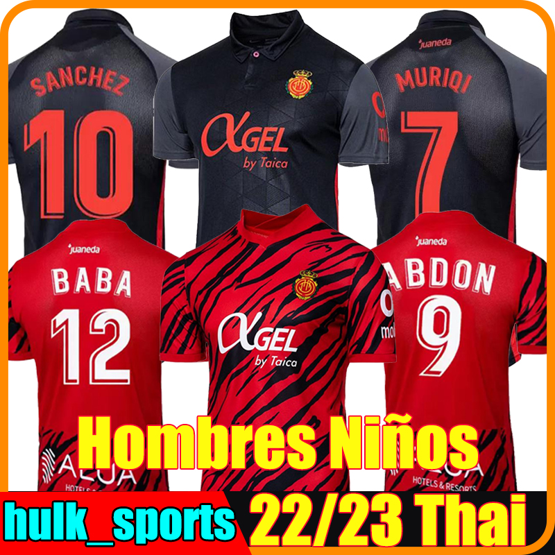 2022 2023 RCD Mallorca soccer jersey home away camiseta de futbol 22/23 ABDON B.OLIVAN BABA SANCHEZ MURILLO Lago Jonior MERVEIL CUFRE RAILLO men kids kit football shirt, Malueka 22-23 home
2022 2023 RCD Mallorca soccer jersey home away camiseta de futbol 22/23 ABDON B.OLIVAN BABA SANCHEZ MURILLO Lago Jonior MERVEIL CUFRE RAILLO men kids kit football shirt, Malueka 22-23 home