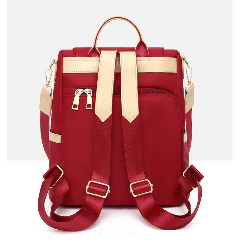 Fashion AntiTheft Women Travel Backpack Mochila Solid Color Shopping Bag Teenagers School Bags Mujer Bookbag Bolsas Femenina 220815