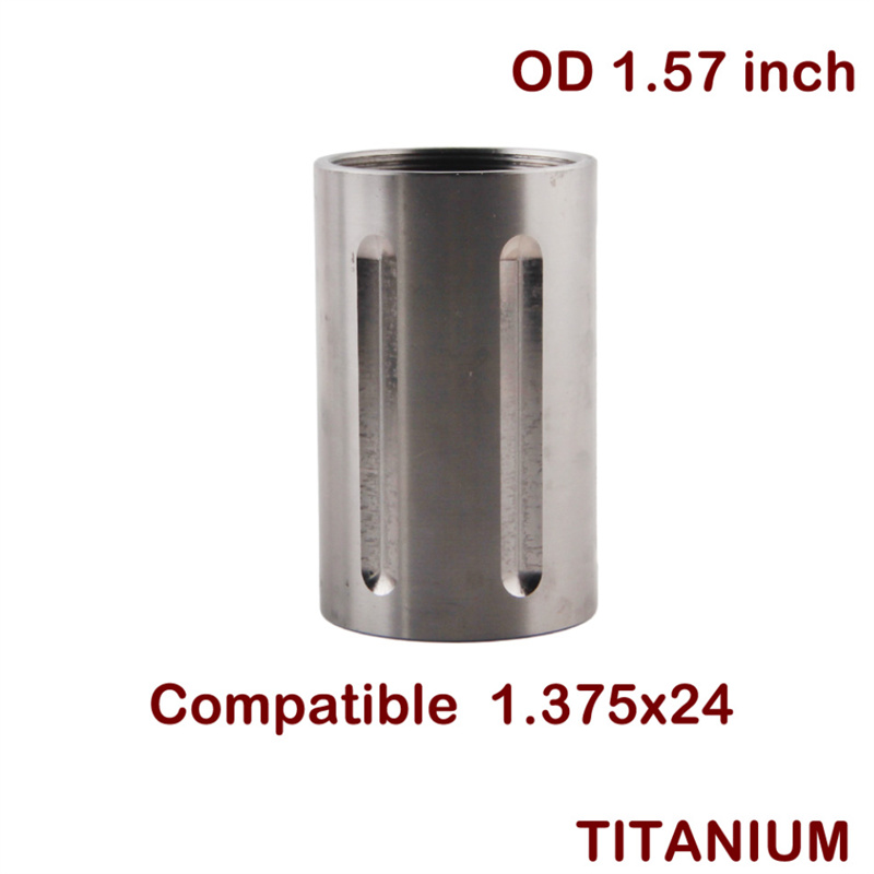 1.375x24 titanium end cap screw cups Baffle adpater 1/2x28 5/8x24 thread mount for car Oil Solvent Cleaning Tube Filter Kit
1.375x24 titanium end cap screw cups Baffle adpater 1/2x28 5/8x24 thread mount for car Oil Solvent Cleaning Tube Filter Kit