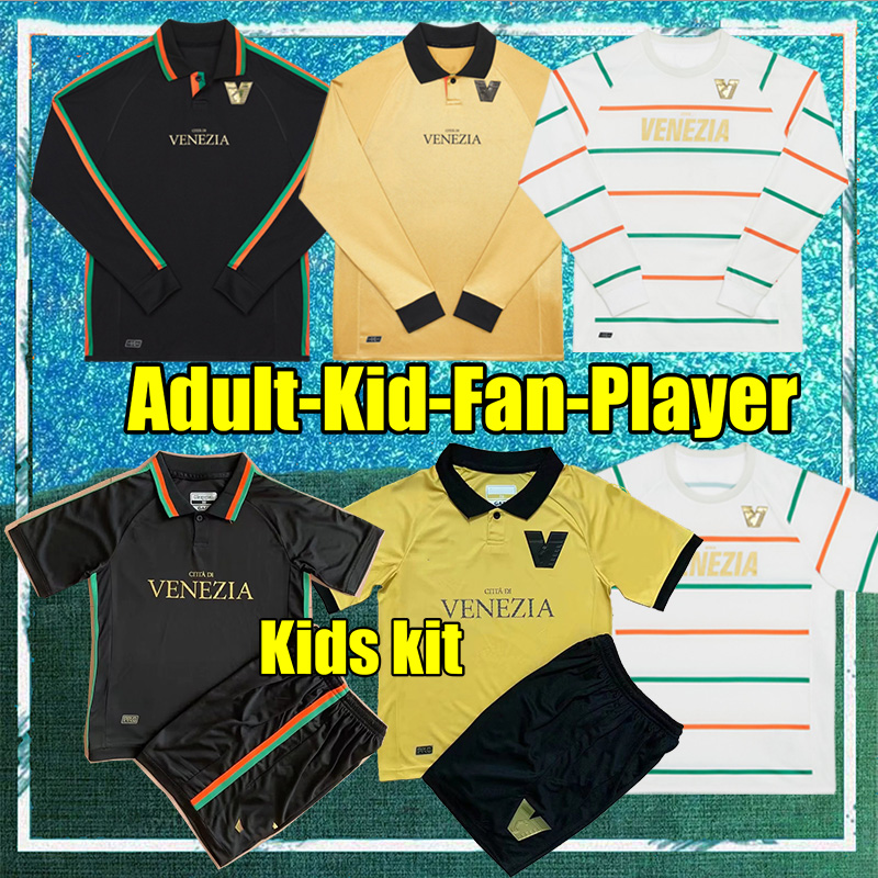22 23 Venezia FC soccer Jerseys long sleeves shirts stripe tops gold short sleeve tee 2022 2023 football shirts Adukt Kids Kit Uniform 1052043 black tee, Third kids kit
22 23 Venezia FC soccer Jerseys long sleeves shirts stripe tops gold short sleeve tee 2022 2023 football shirts Adukt Kids Kit Uniform 1052043 black tee, Third kids kit