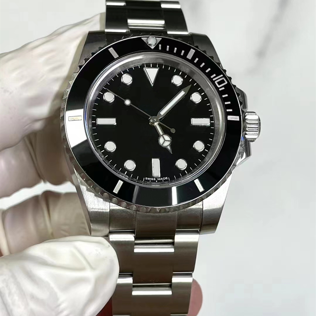 classical luxury men's watch sub no date 40mm ceramics bezel cal.3130 automatic movement 904 stainless steel bracelet waterproof wristwatch, Black
classical luxury men's watch sub no date 40mm ceramics bezel cal.3130 automatic movement 904 stainless steel bracelet waterproof wristwatch, Black