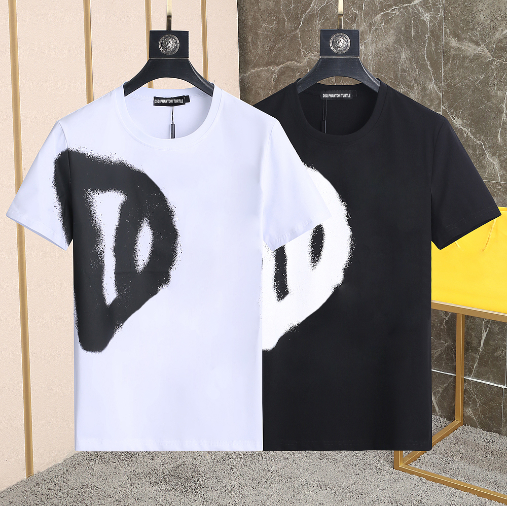 DSQ PHANTOM TURTLE Mens Designer T shirt Italian Milan Fashion Inkjet Print Tshirts Summer Black White T-shirt Male Hip Hop Streetwear 100% Cotton Tops 11071
DSQ PHANTOM TURTLE Mens Designer T shirt Italian Milan Fashion Inkjet Print Tshirts Summer Black White T-shirt Male Hip Hop Streetwear 100% Cotton Tops 11071