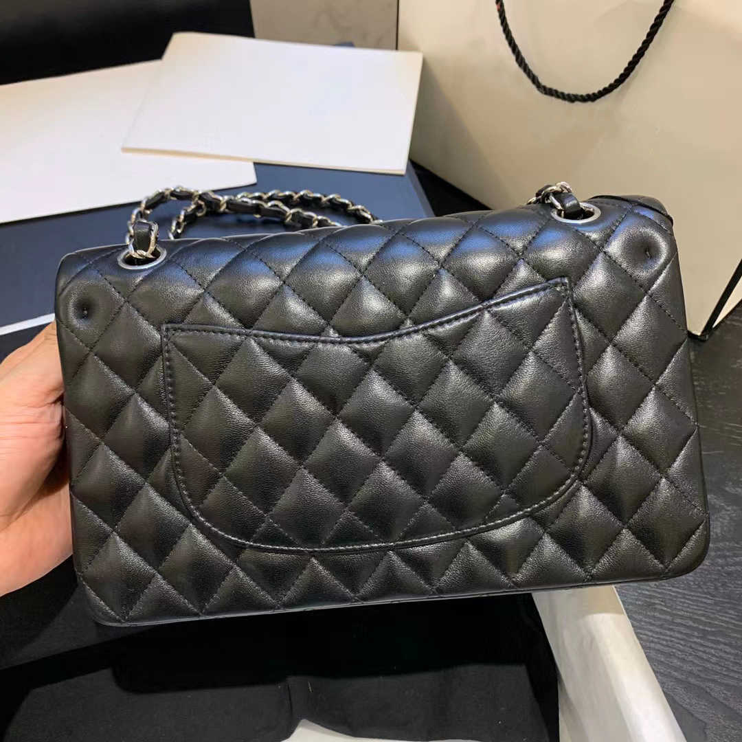 Hot Plaid Floral Genuine Leather Bag Caviar Lambskin Classic Quilted Double Flap Medium Size 25cm Chain Crossbody Handbag Purses, Red caviar
Hot Plaid Floral Genuine Leather Bag Caviar Lambskin Classic Quilted Double Flap Medium Size 25cm Chain Crossbody Handbag Purses, Red caviar