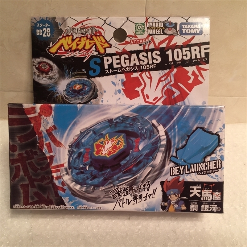 Spinning Top TOMY Japanese BEYBLADE Metal fusion BB28 Storm Pegasis Pegasus LAUNCHER 221017
Spinning Top TOMY Japanese BEYBLADE Metal fusion BB28 Storm Pegasis Pegasus LAUNCHER 221017