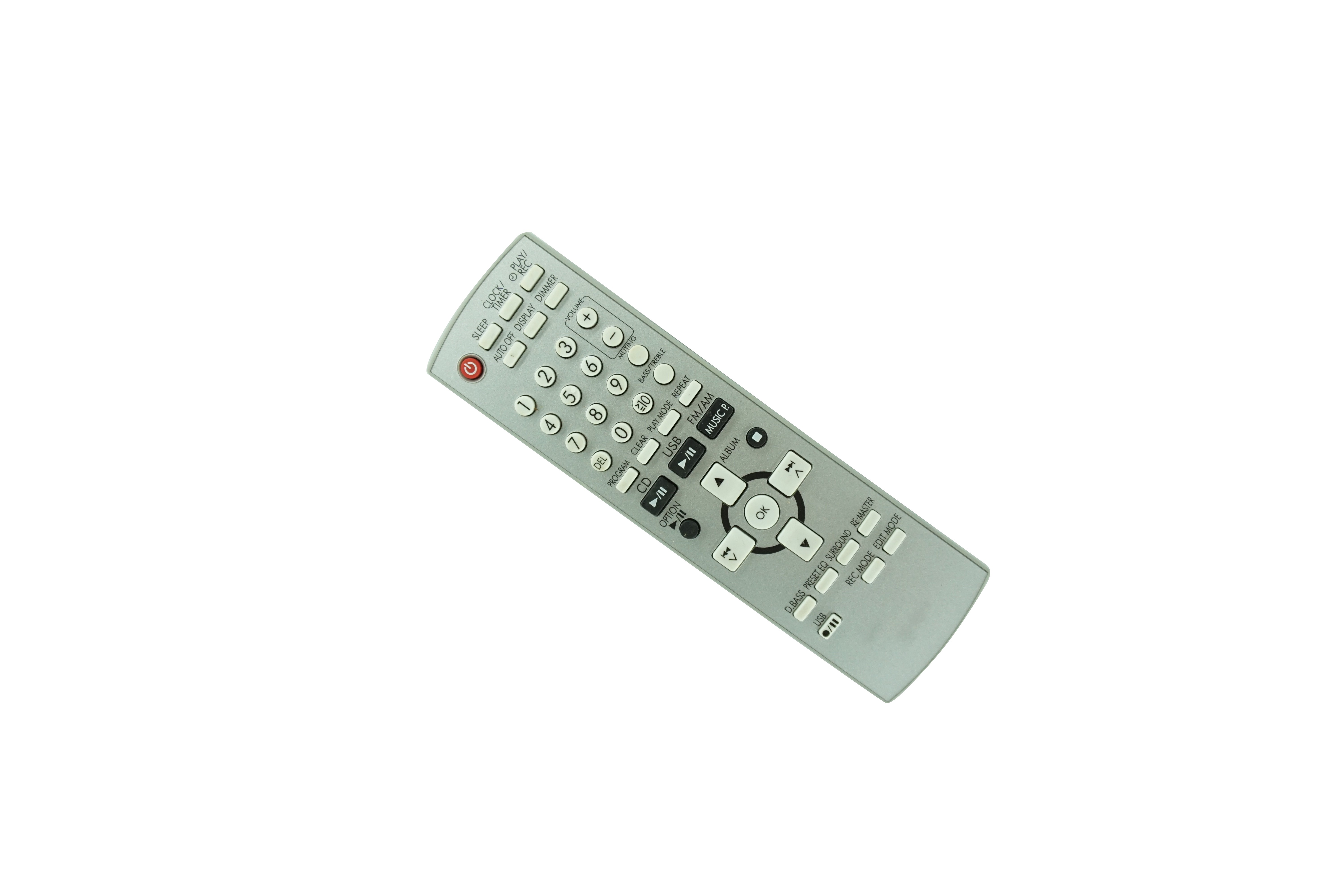 Remote Control For Panasonic N2QAYB000257 N2QAYB000259 SA-PMX3 SC-PMX3 SA-PMX4 SC-PMX4 Micro CD Stereo Audio System