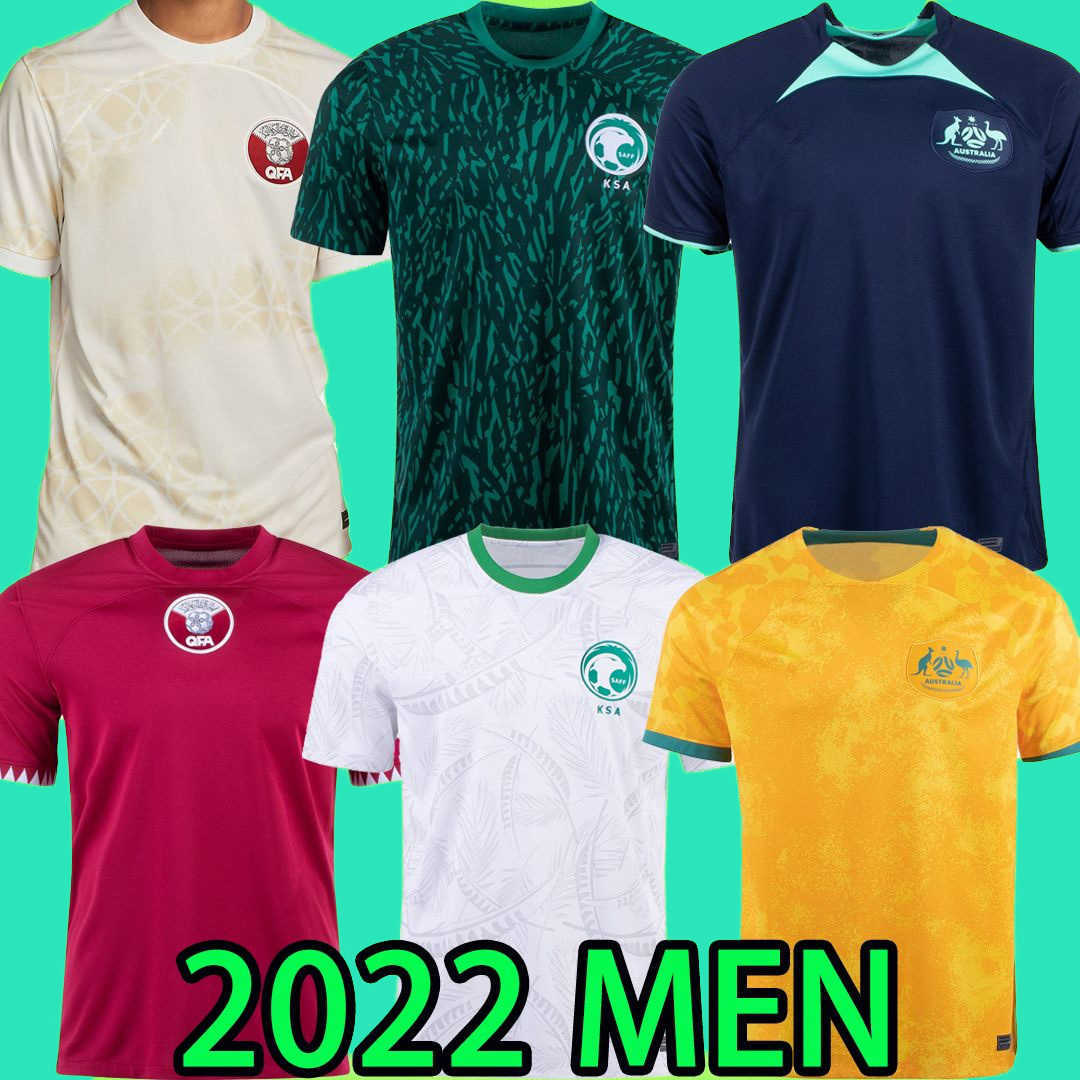 Soccer Jerseys 2022 Qatar Australias SAUDI ARABIA EGAN uniform football top shirts Doyle BERGE McBurnie AFIF ALI HATEM HAYDOS BOUDIAF
Soccer Jerseys 2022 Qatar Australias SAUDI ARABIA EGAN uniform football top shirts Doyle BERGE McBurnie AFIF ALI HATEM HAYDOS BOUDIAF