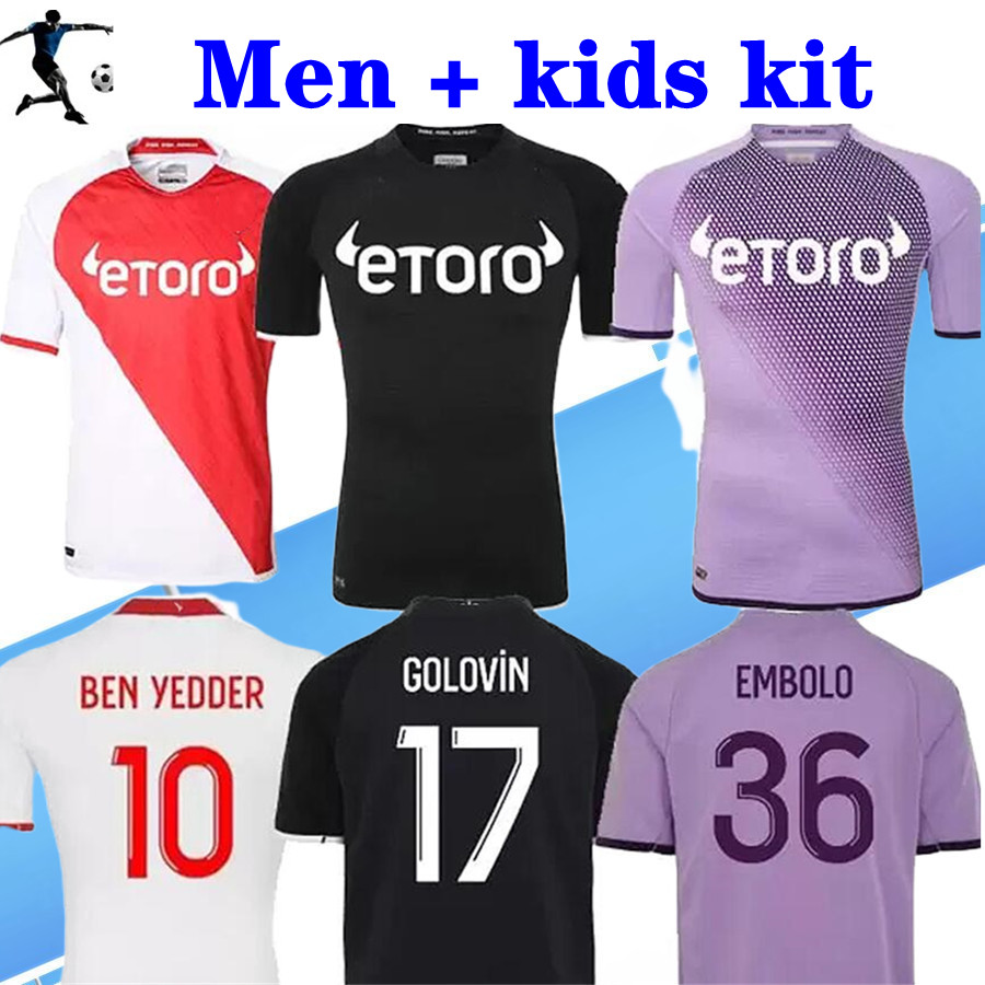22 23 AS MoNAcoS third Soccer Jerseys BEN YEDDER 2022 2023 Purple GOLOVIN BOADU S.DIOP JEAN LUCAS MINAMINO Football Shirt FOFANA VOLLAND GELSON.M Men Kids Jersey, Home
22 23 AS MoNAcoS third Soccer Jerseys BEN YEDDER 2022 2023 Purple GOLOVIN BOADU S.DIOP JEAN LUCAS MINAMINO Football Shirt FOFANA VOLLAND GELSON.M Men Kids Jersey, Home