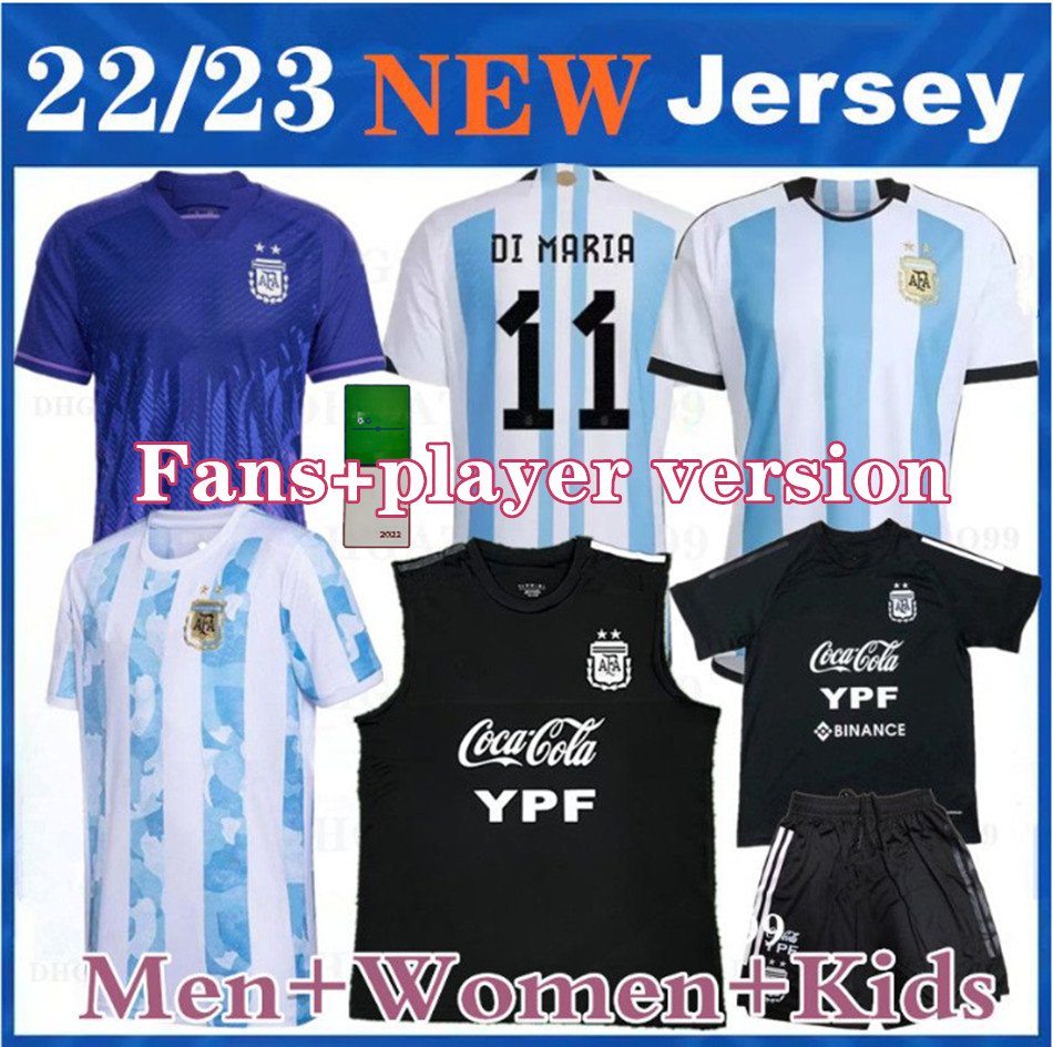 2022 Argentina soccer Jersey football shirt 2022 DYBALA AGUERO MARADONA DI MARIA MESSIs 22 23 fans player version Men women kids kit uniforms
2022 Argentina soccer Jersey football shirt 2022 DYBALA AGUERO MARADONA DI MARIA MESSIs 22 23 fans player version Men women kids kit uniforms