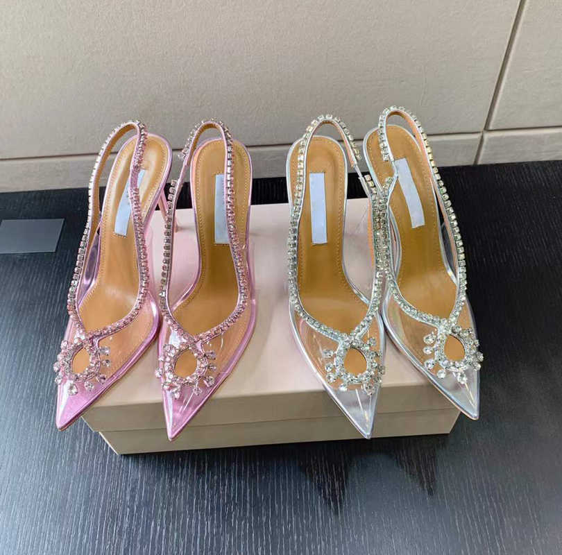 Sandals Pvc Pumps High Heels Shoes Dress Shoe Factory Shoes 100Mm Spool Women Luxurys Designers Ankle Cross Strap Fashion Rhinestone, Rose red
Sandals Pvc Pumps High Heels Shoes Dress Shoe Factory Shoes 100Mm Spool Women Luxurys Designers Ankle Cross Strap Fashion Rhinestone, Rose red