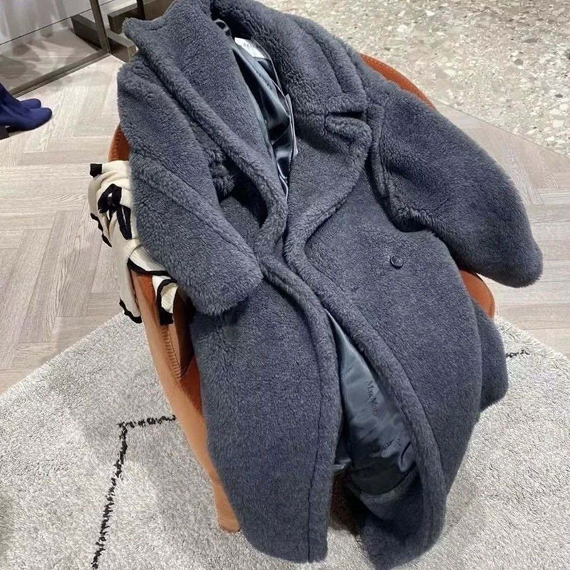 Womens Wool Fur Coat Winter Fashion Long Jackets Stylish Elegant Warm Coats Classic Autumn Jacket Women Woolen Outerwear 22FW, Gray
Womens Wool Fur Coat Winter Fashion Long Jackets Stylish Elegant Warm Coats Classic Autumn Jacket Women Woolen Outerwear 22FW, Gray