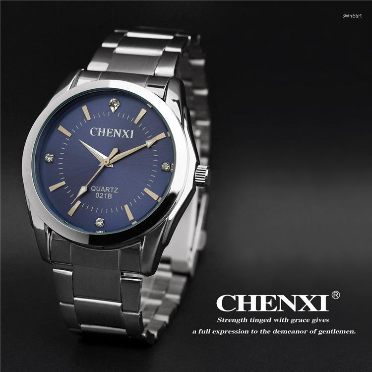 Wristwatches Couple Chenxi Watch Vintage Men Women Lovers Business Wrist Watches Analog Quartz Full Stainless Steel Watchband Gift, Steel black for man
Wristwatches Couple Chenxi Watch Vintage Men Women Lovers Business Wrist Watches Analog Quartz Full Stainless Steel Watchband Gift, Steel black for man