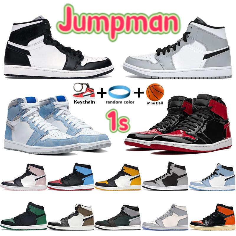 Jumpman basketball shoes retro 1 1s designer sneakers bred patent high dark mocha cactus reverse panda university blue mid light smoke grey men women sports trainers, Bubble wrap packaging
Jumpman basketball shoes retro 1 1s designer sneakers bred patent high dark mocha cactus reverse panda university blue mid light smoke grey men women sports trainers, Bubble wrap packaging
