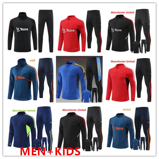 2022 2023 MANCHESTER SANCHO Tracksuit Jerseys soccer Half pull UNITEDs Track suits jacket F. DE JONG RONALDO chandal training FERNANDES RASHFORD sports wear, 18
2022 2023 MANCHESTER SANCHO Tracksuit Jerseys soccer Half pull UNITEDs Track suits jacket F. DE JONG RONALDO chandal training FERNANDES RASHFORD sports wear, 18