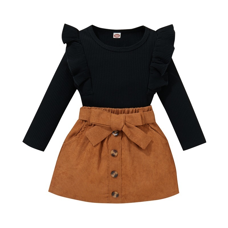Clothing Sets Kids Infant Baby Girls Skirt Set Long Sleeve Crew Neck Tops with Elastic Waist Casual Daily Outfit 9M- 221019, Red
Clothing Sets Kids Infant Baby Girls Skirt Set Long Sleeve Crew Neck Tops with Elastic Waist Casual Daily Outfit 9M- 221019, Red