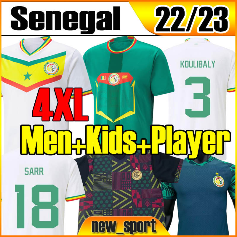 XXXL 4XL 2022 2023 Senegal soccer jerseys Fans Player 1 star African Cup KOULIBALY GUEYE KOUYATE 22 23 SARR homme Maillot de foot football men shirts Uniforms Top, Saineijiaer 22 23 new
XXXL 4XL 2022 2023 Senegal soccer jerseys Fans Player 1 star African Cup KOULIBALY GUEYE KOUYATE 22 23 SARR homme Maillot de foot football men shirts Uniforms Top, Saineijiaer 22 23 new