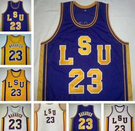 Custom Basketball NCAA #23 Pete Maravich LSU Tigers Vintage Jerseys Purple White Yellow Retro College Basketball Stitched Men Kids Youth, Colour 1
Custom Basketball NCAA #23 Pete Maravich LSU Tigers Vintage Jerseys Purple White Yellow Retro College Basketball Stitched Men Kids Youth, Colour 1
