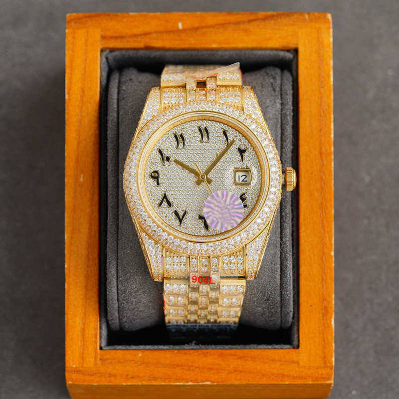 2023ZF4Z Wristwatches Classic Diamond Watch Mens Watch Automatic Mechanical Wristwatch 41MM Sapphire Waterproof Dign Diamond-Strap Montre De Luxe, Color 3
2023ZF4Z Wristwatches Classic Diamond Watch Mens Watch Automatic Mechanical Wristwatch 41MM Sapphire Waterproof Dign Diamond-Strap Montre De Luxe, Color 3