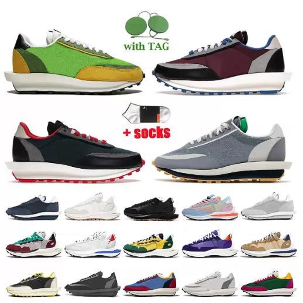Running Shoes Sacais X VaporWaffle 3.0 Pegasus Sneakers LDV Waffle Mens Womens Shoe Daybreak Dark Iris Sesame Blue Void Black Gum Sail Summit, # 14
Running Shoes Sacais X VaporWaffle 3.0 Pegasus Sneakers LDV Waffle Mens Womens Shoe Daybreak Dark Iris Sesame Blue Void Black Gum Sail Summit, # 14