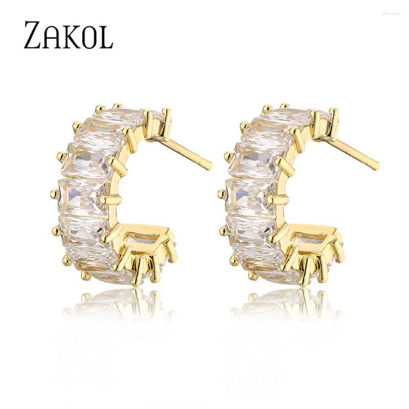 Stud Earrings ZAKOL Trendy Mutilcolor Baguette Cubic Zirconia T Stone For Women Circle Bridal Wedding Accessories EP2528
Stud Earrings ZAKOL Trendy Mutilcolor Baguette Cubic Zirconia T Stone For Women Circle Bridal Wedding Accessories EP2528